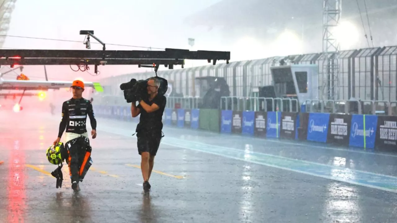 Formula One qualifying at Brazil Grand Prix red-flagged amid severe weather conditions