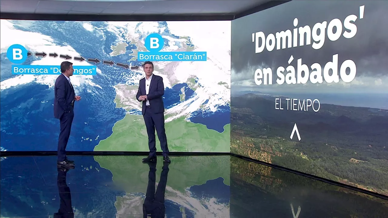 La previsión de César Gonzalo: Llega la hermana gemela de la borrasca 'Ciarán', mañana nuevo vendava