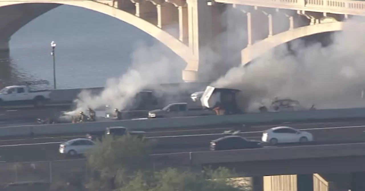 One dead after fiery crash on Loop 202 near Scottsdale Road