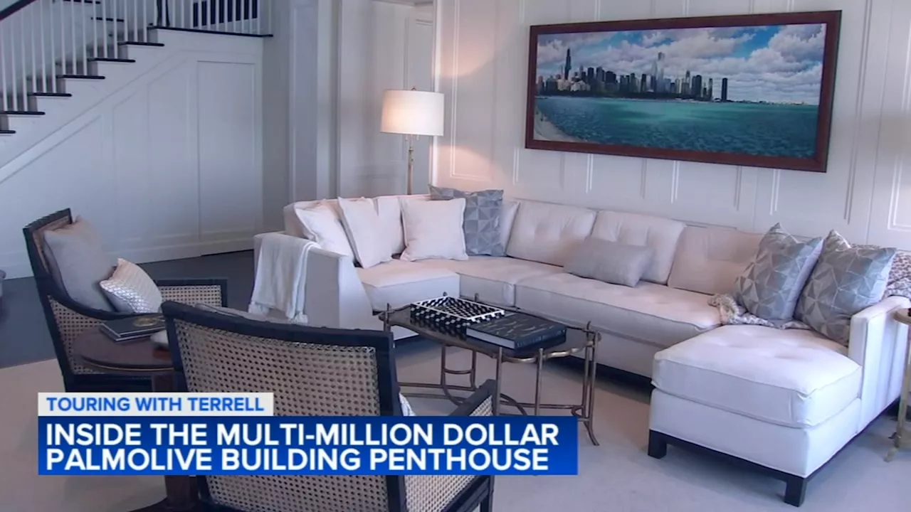 Touring with Terrell: Inside the Palmolive Building penthouse, where Vince Vaughn once lived