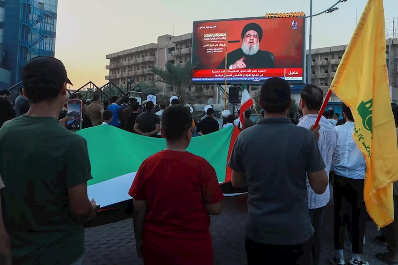 Hezbollah Leader Praises Hamas in First Statement Since Attacks