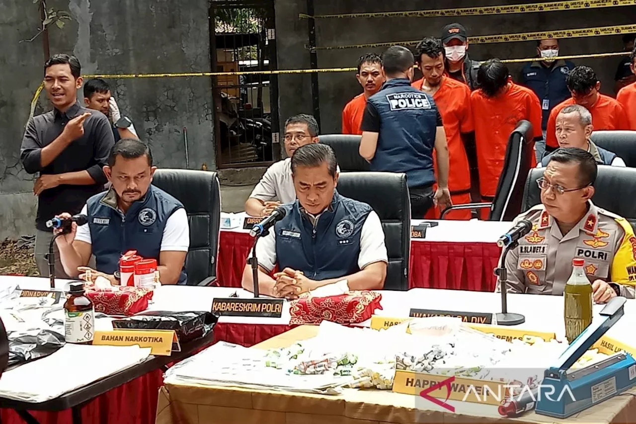 Bareskrim ungkap narkoba dalam cairan 'happy water' dan keripik pisang