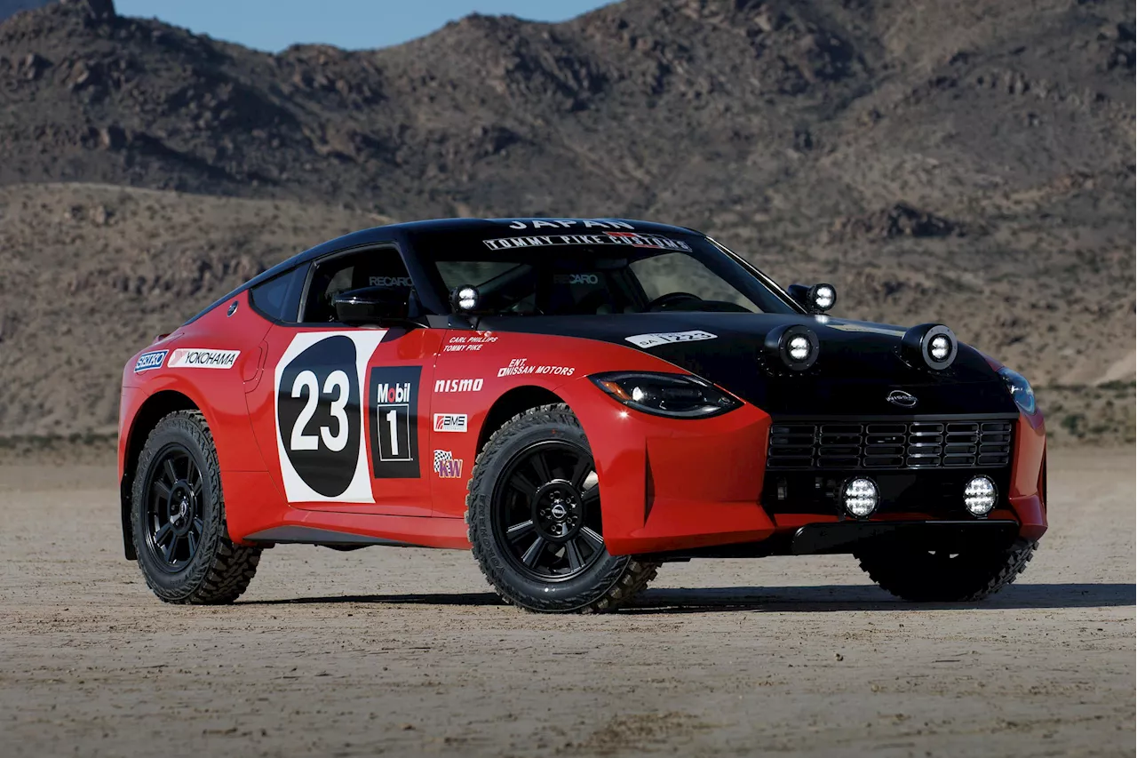 Nissan builds one-off Rally Z for SEMA 2023