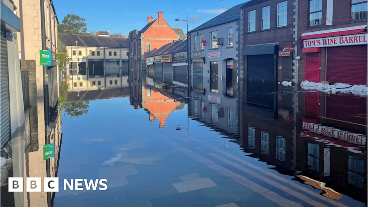 Flooding: Water levels in Downpatrick 'stubbornly high'