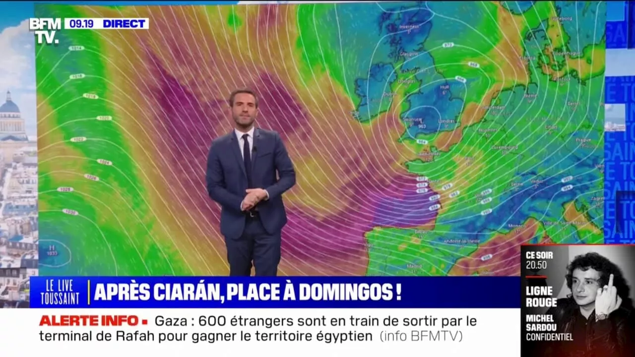 Après la tempête Ciaran, place à la dépression Domingos