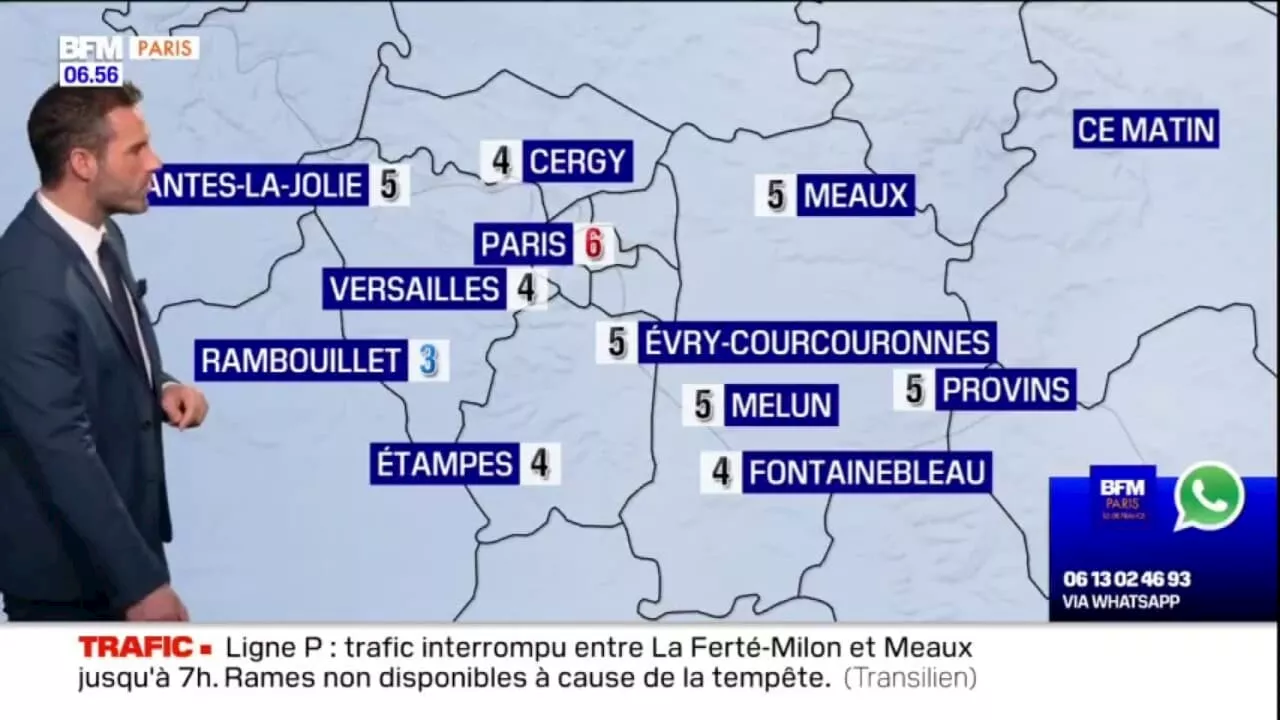 Météo Paris Île-de-France: journée parsemée d’éclaircies, 12°C attendus à Mantes-la-Jolie