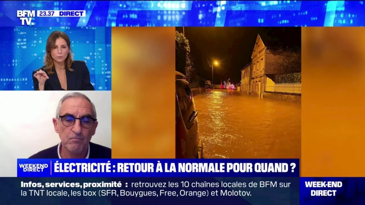 Tempête Ciarán: 'On s'est retrouvé avec entre 20 et 30 centimètres d'eau dans les rues', témoigne Jean-François Ouvry, maire de Saint-Valery-en-Caux (Seine-Maritime)