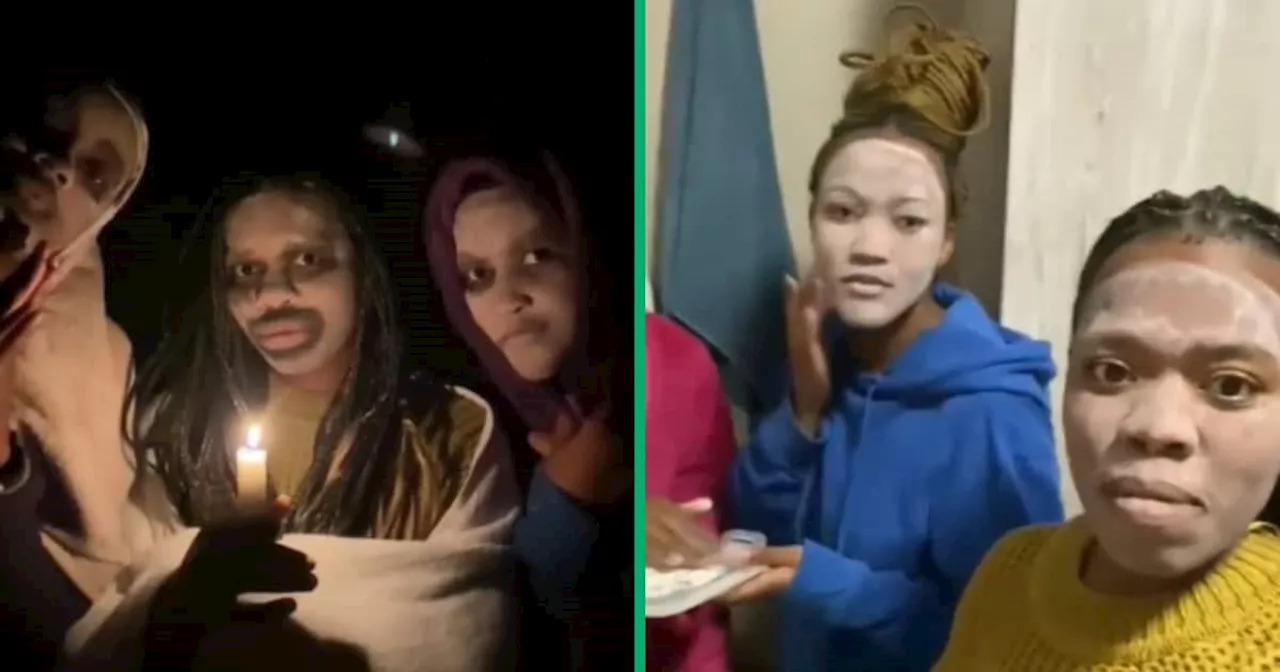 3 Female University Students Pull Ghost Prank at Res, Viral TikTok Video Has Mzansi Howling