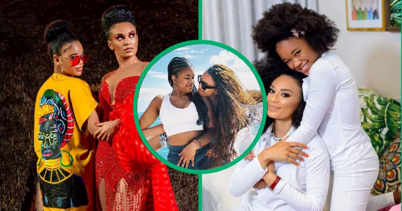 Pearl Thusi’s Cute Video Dancing With Her Daughter Thando Mokoena on TikTok Goes Viral