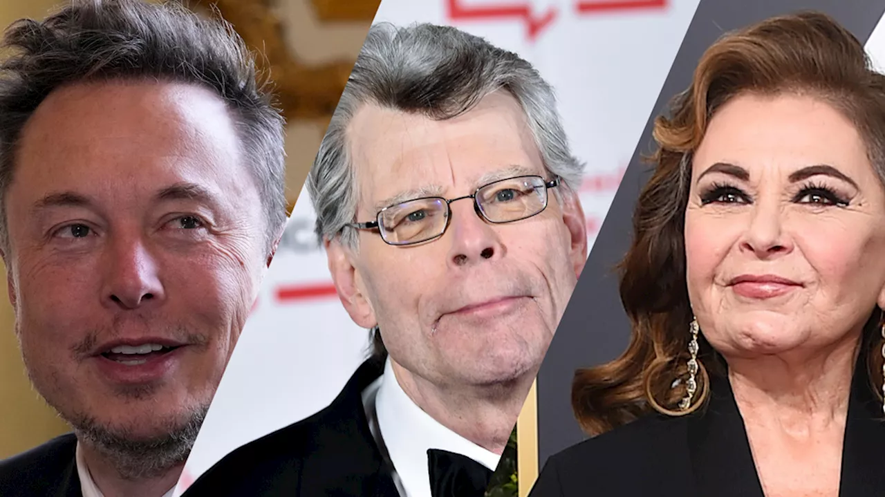 Roseanne Barr, Stephen King knock Elon Musk for cheering 'great wakening from woke' on social media