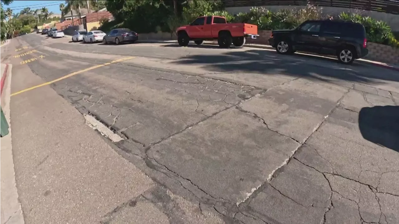 Residents in Golden Hill question city road repairs