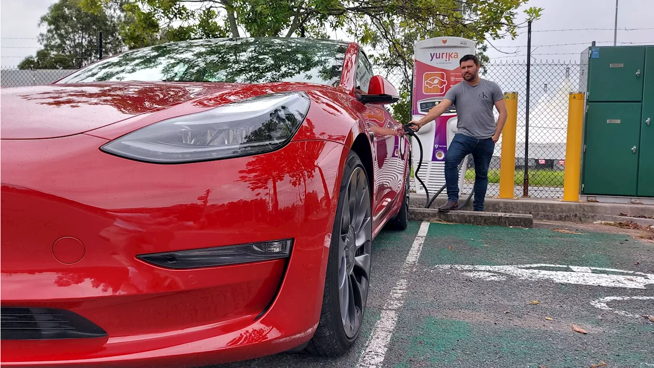 Electric Vehicle Chargers Every 150 Kilometers In Oz