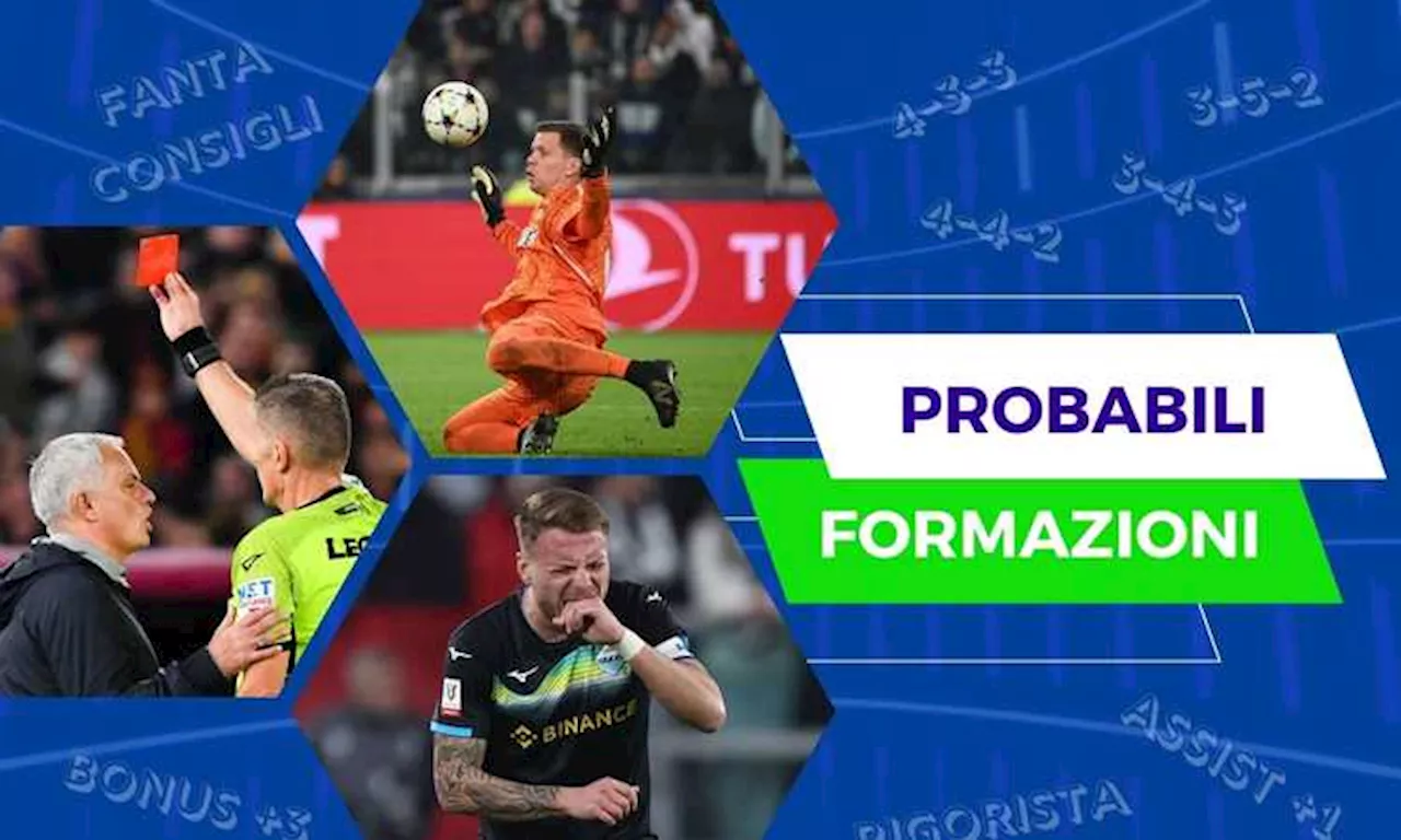 Probabili formazioni Serie A, 11ª giornata: la scelta su Immobile, chance per Jovic