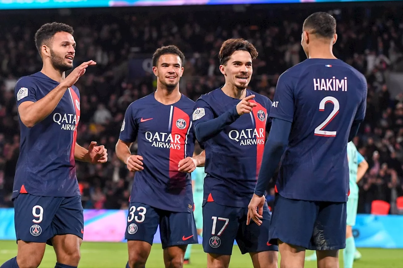 Ligue 1 : Le PSG s'impose sans trembler face à Montpellier (3-0) et prend provisoirement la tête du championnat