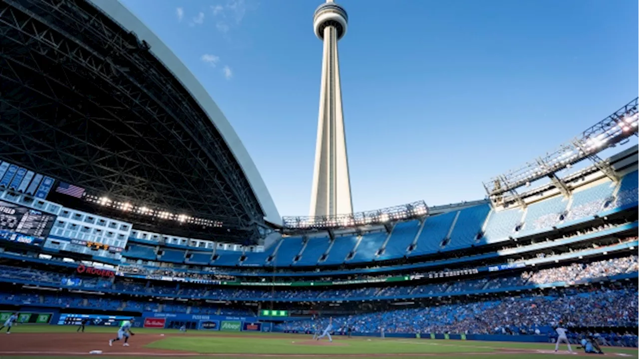 Video footage shows Rogers Centre renovations are underway