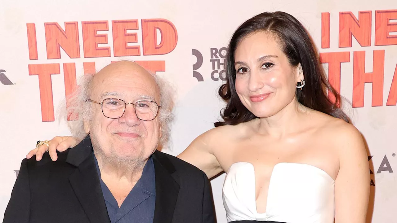 Danny DeVito is joined by glamorous daughter Lucy DeVito in rare outing together as they attend the...