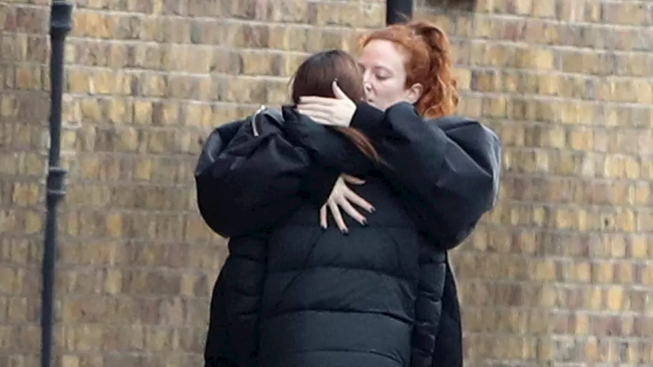 EXCLUSIVE: Alex Scott and Jess Glynne finally CONFIRM their romance as they share a passionate kiss...