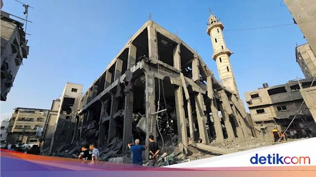 162 Masjid di Gaza Diserang Israel: 52 Hancur Total, 110 Rusak Berat