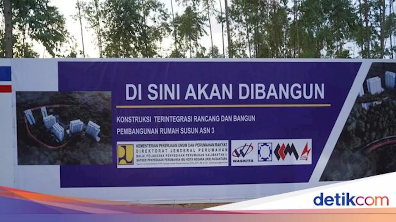 Pembangunan Rusun ASN di IKN Dimulai, Bakal Ada Balai Warga-PAUD