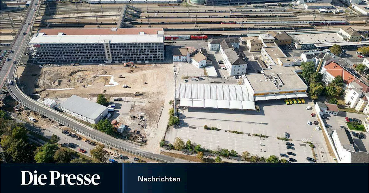 Stadtquartier beim Bahnhof Wiener Neustadt geplant