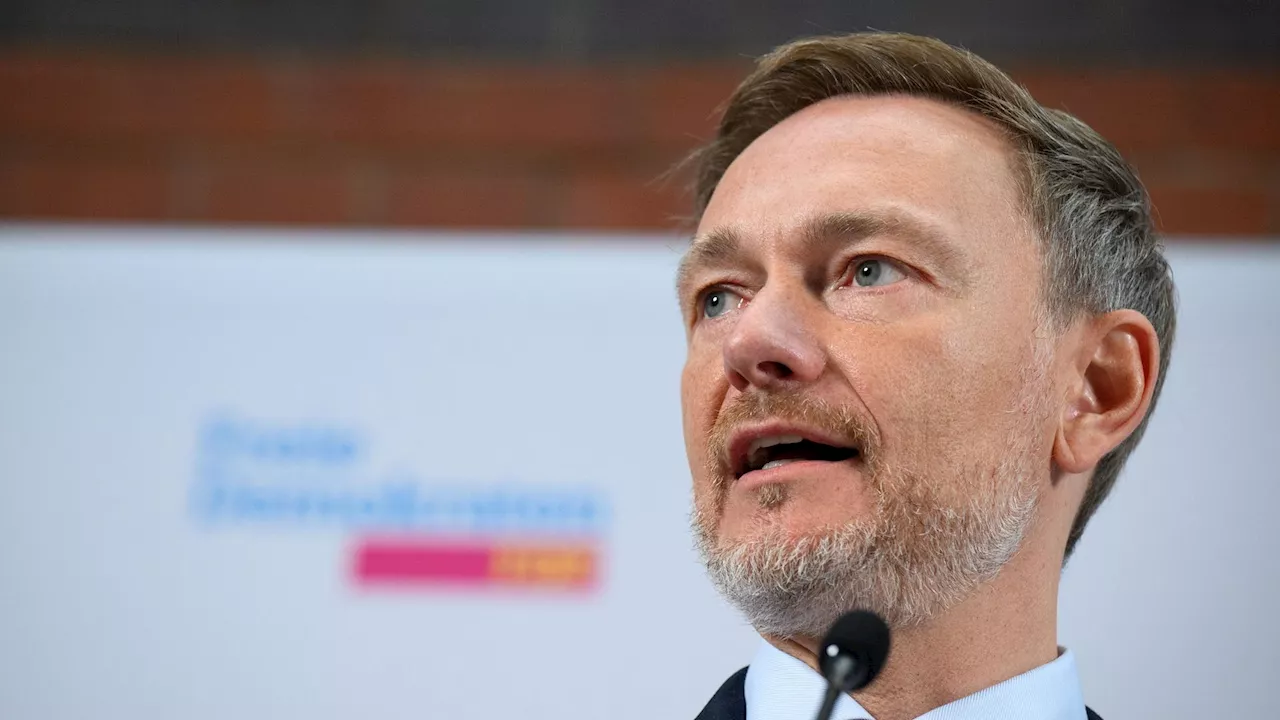 Finanzminister Lindner pocht auf Einhaltung der Schuldenbremse