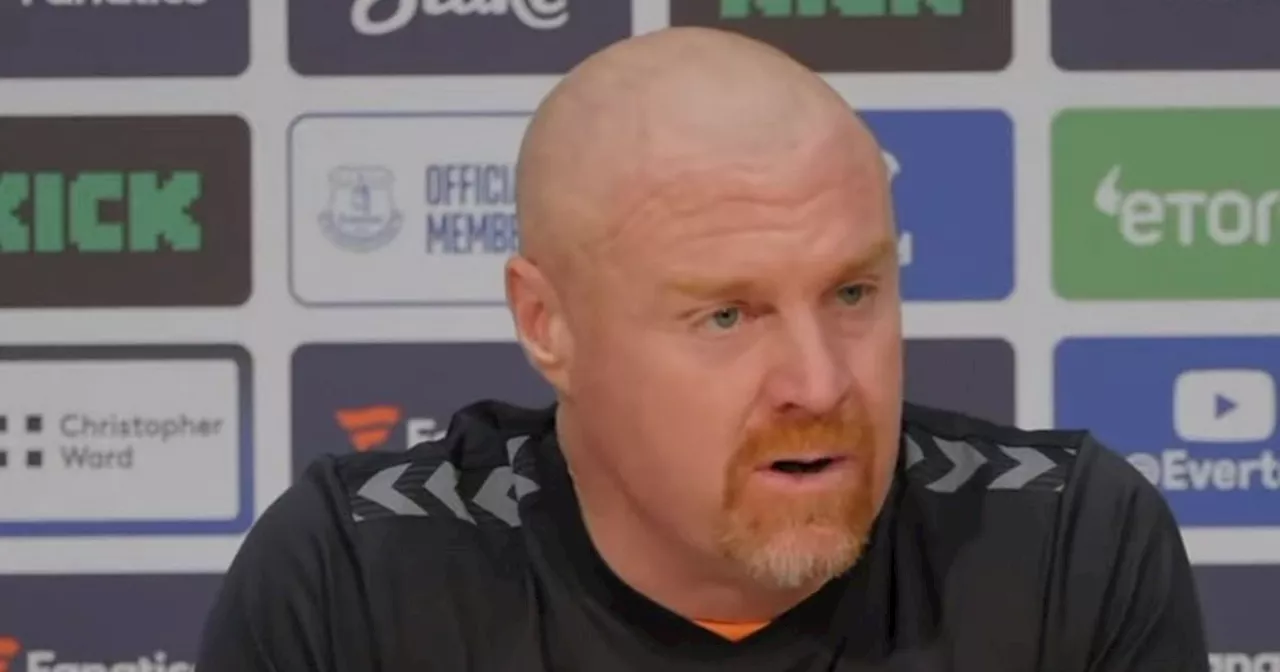 Sean Dyche explains Burnley team selection as warning sent to Everton players