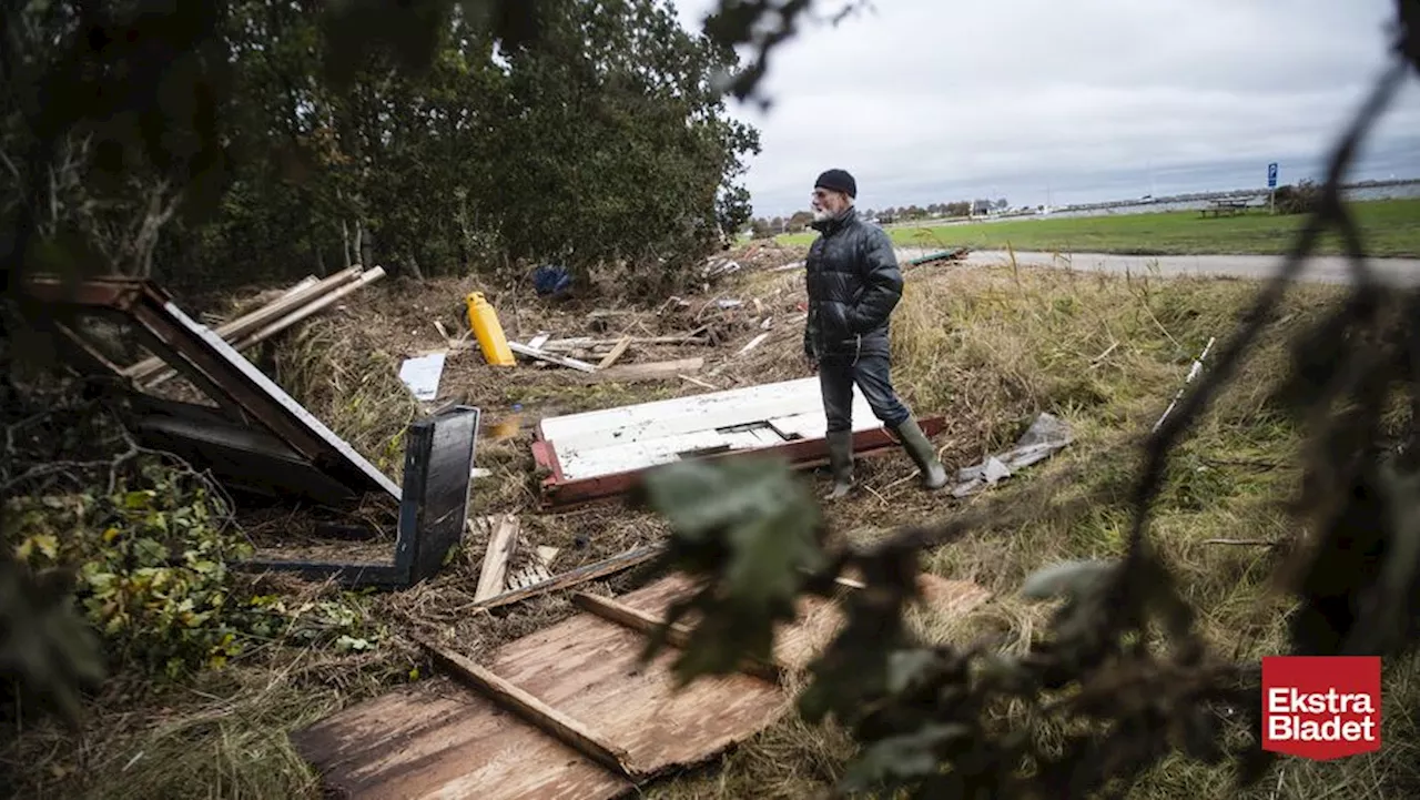 Dansk vartegn knust i stormflod: - Det er uendeligt trist