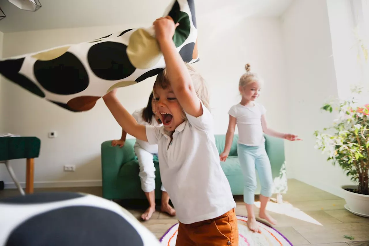 Un sofá: el secreto para que tus hijos sean felices