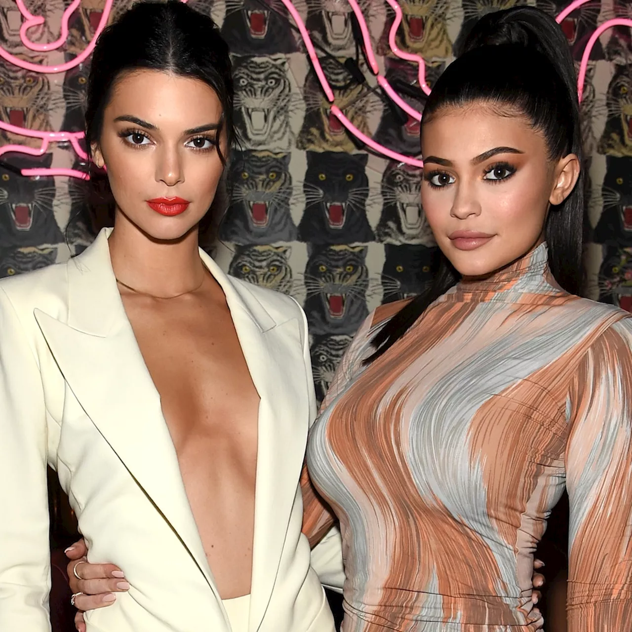 Kylie and Kendall Jenner Are a Sugar and Spice Duo in Risqué Halloween Costumes