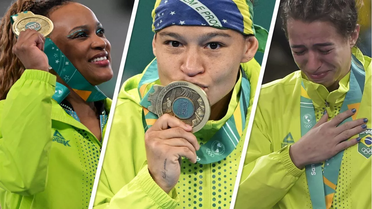 Brasil bate recorde de medalhas de ouros no Pan-Americano