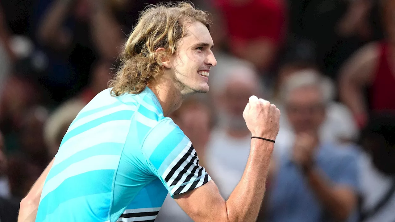 Alexander Zverev schafft Qualifikation für ATP Finals in Turin: Konkurrenten Hurkacz und Rune verlieren