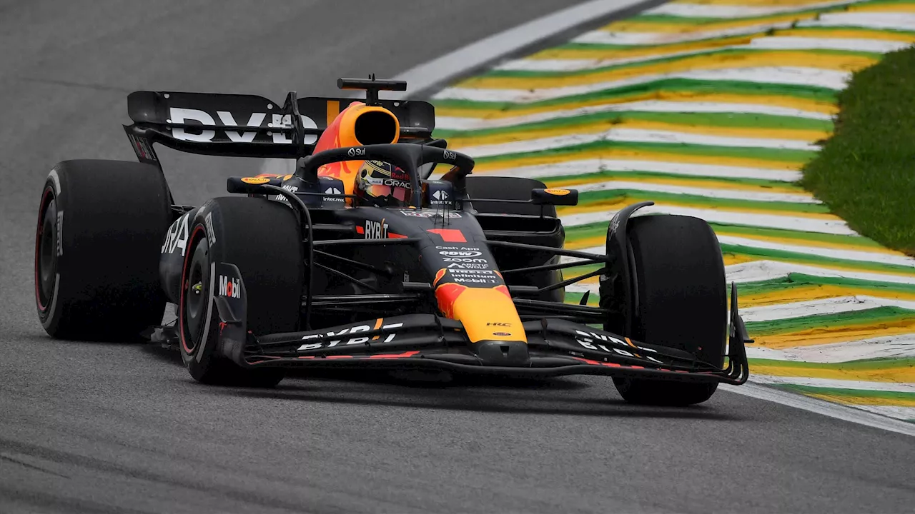 Großer Preis von Brasilien: Max Verstappen sichert sich Poleposition vor Charles Leclerc - Unwetter-Abbruch in Q3