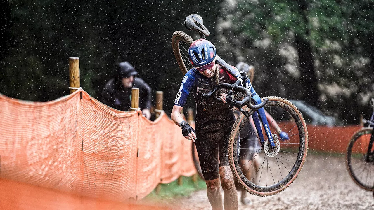 Evita Muzic, un Championnat d'Europe comme échappatoire pour oublier le Tour : 'Ça m'a manqué de faire du cyclo-cross'