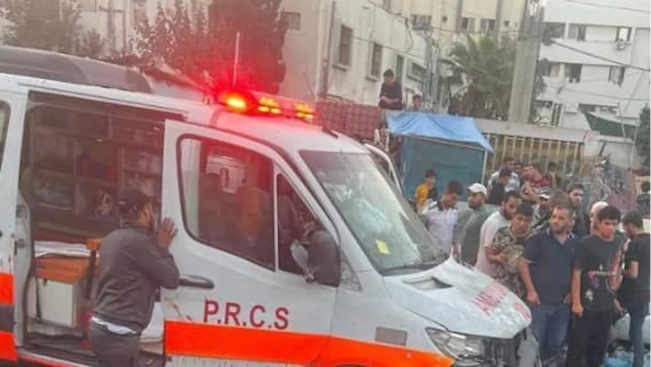 Hamas: Ambulanser träffade i luftangrepp