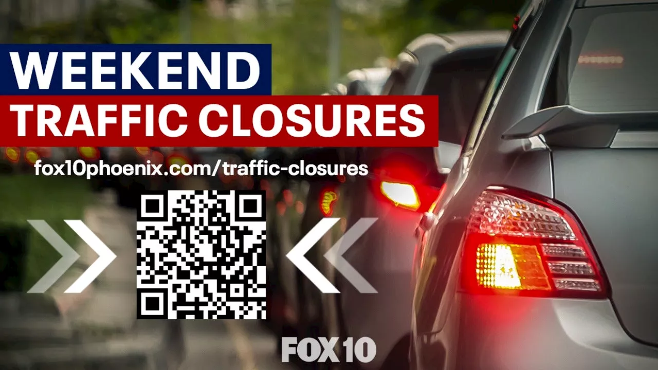 Phoenix-area freeway closures, restrictions this weekend: Nov. 3-6