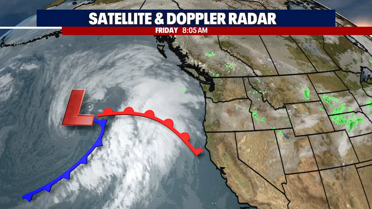 Another wet and gusty storm to hit Friday night