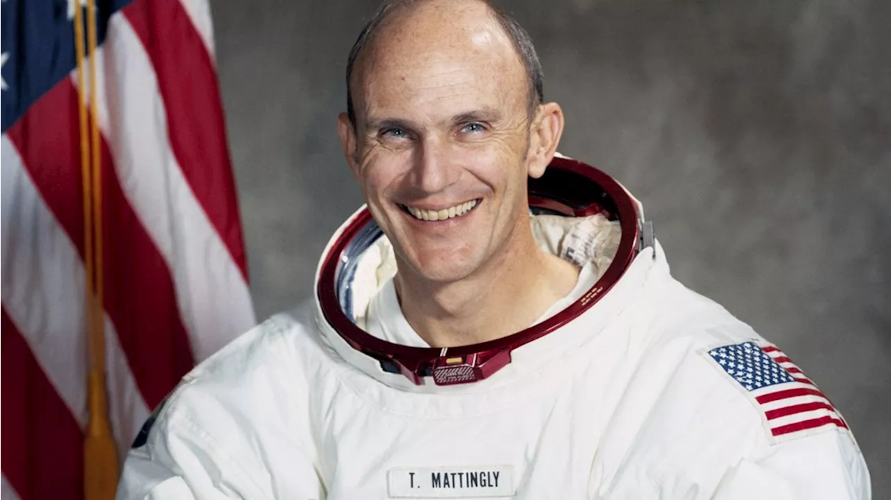 NASA astronaut Ken Mattingly, scrubbed from Apollo 13, dies at 87