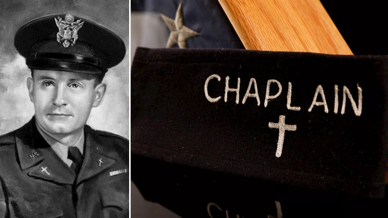 Homeschooled children honor Medal of Honor recipient Fr. Emil Kapaun at Arlington National Cemetery