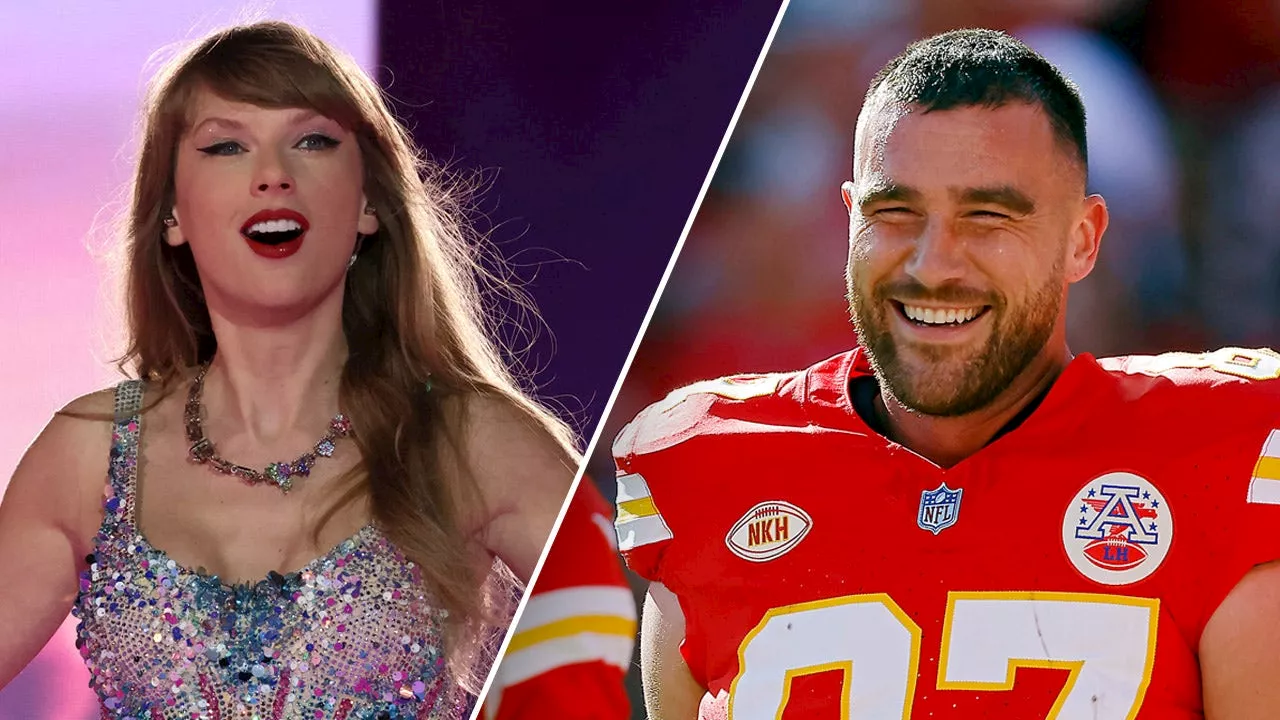 Travis Kelce asked if he’s ‘in love’ with Taylor Swift, addresses relationship ‘status’