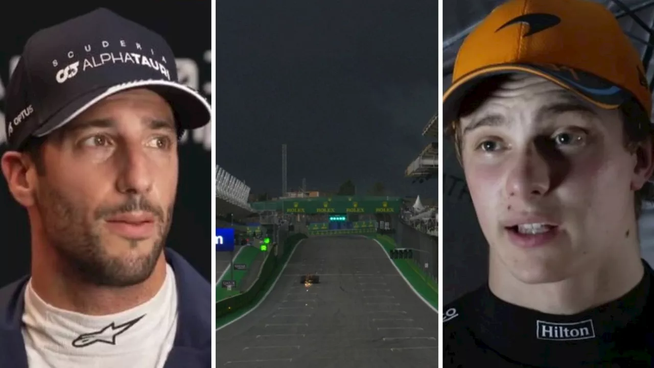 Piastri ‘shame’, Ricciardo ‘gets it wrong’ in Aussie drama as ‘insane’ weather hits F1