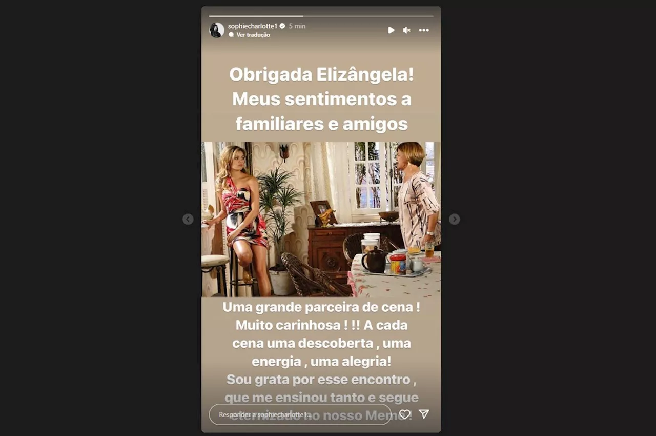 Artistas lamentam morte da atriz Elizangela nas redes sociais