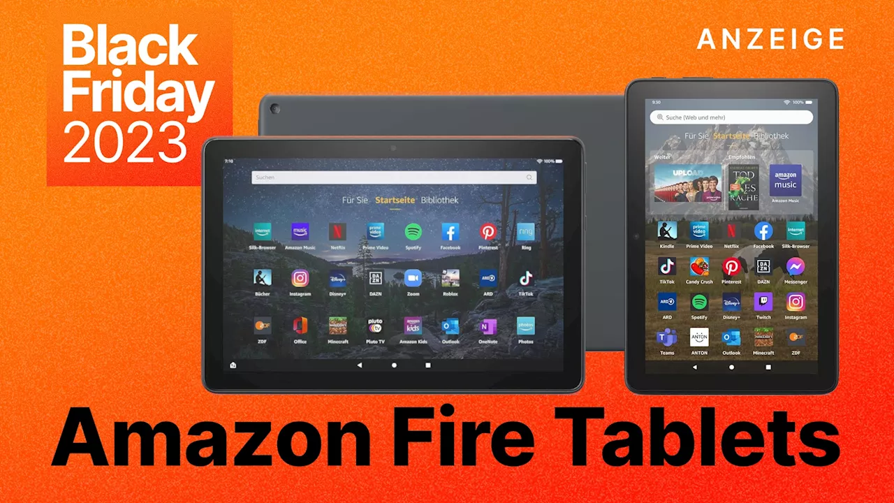 Amazon Black Friday 2023: Erste Vorab-Angebote gestartet, Fire Tablets zum halben Preis