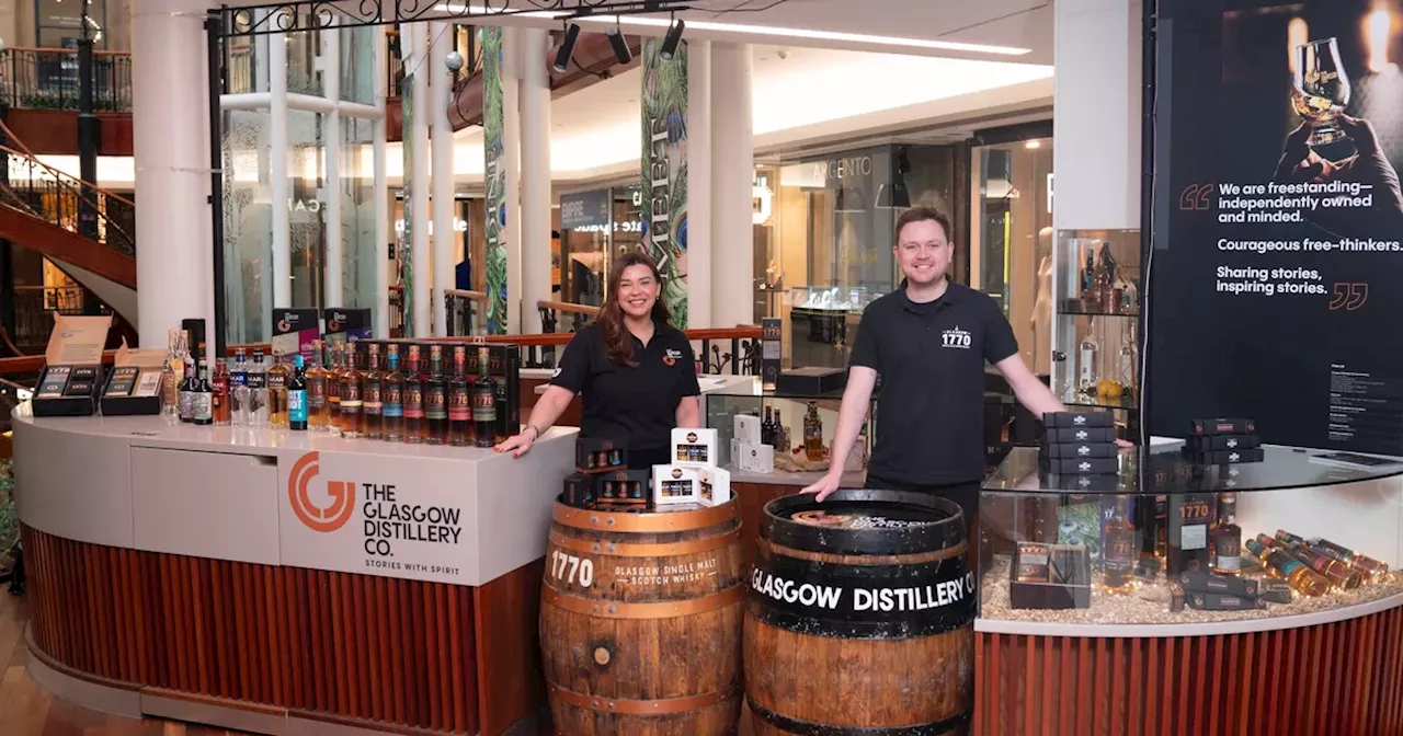 Glasgow Distillery launches festive pop up shop in Princes Square