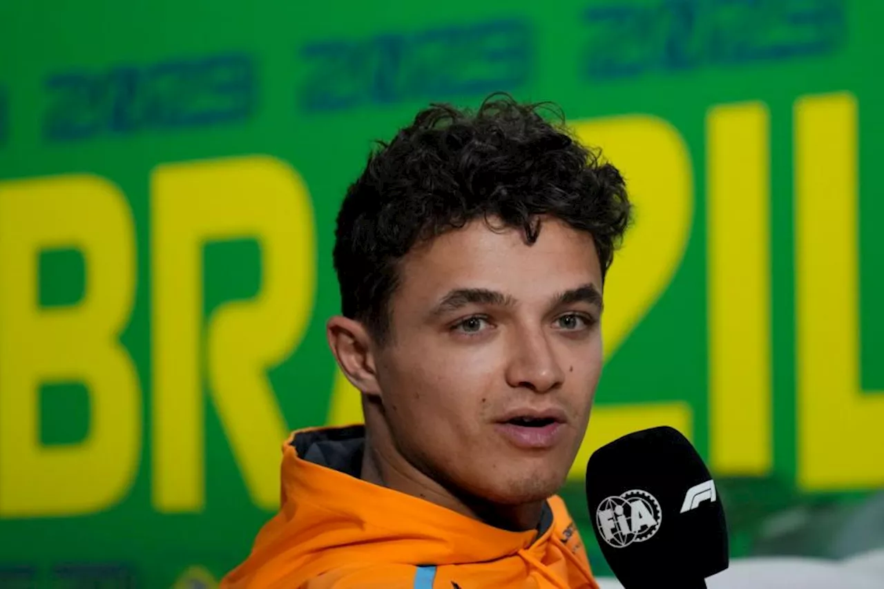 Lando Norris ‘gutted’ to miss out on Brazilian GP pole after McLaren blunder