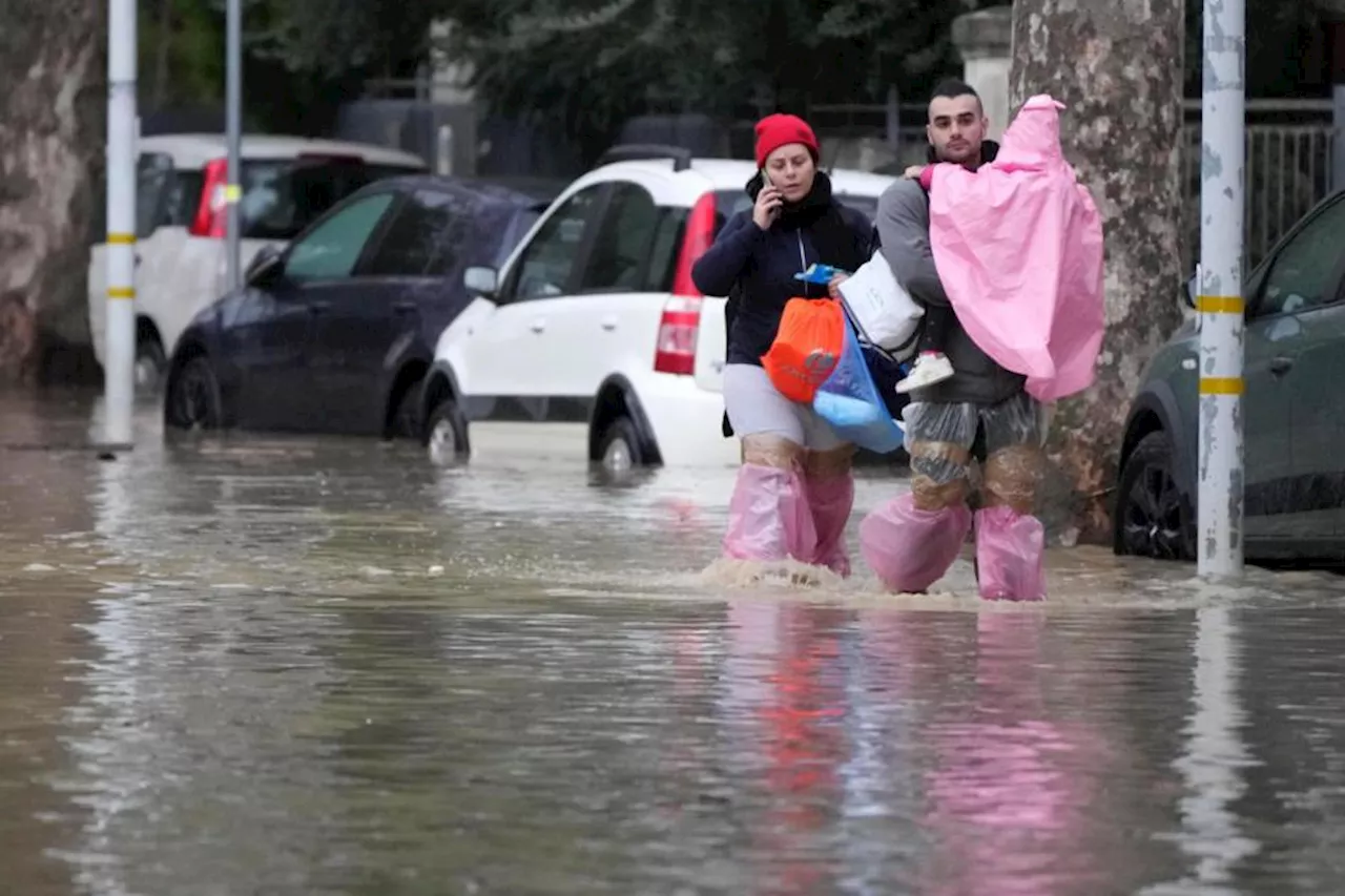 Storm Ciaran brings record rainfall to Italy as European death toll rises to 14