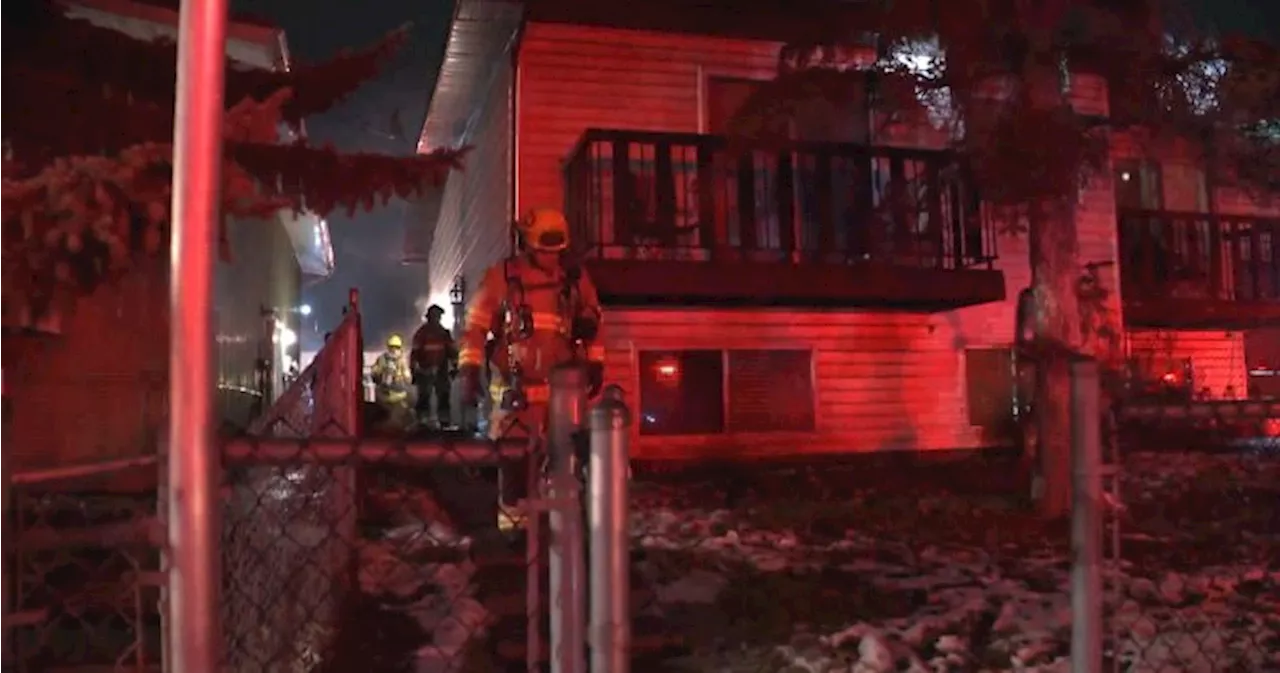 Woman taken to hospital following fire in Forest Lawn basement suite: Calgary Fire