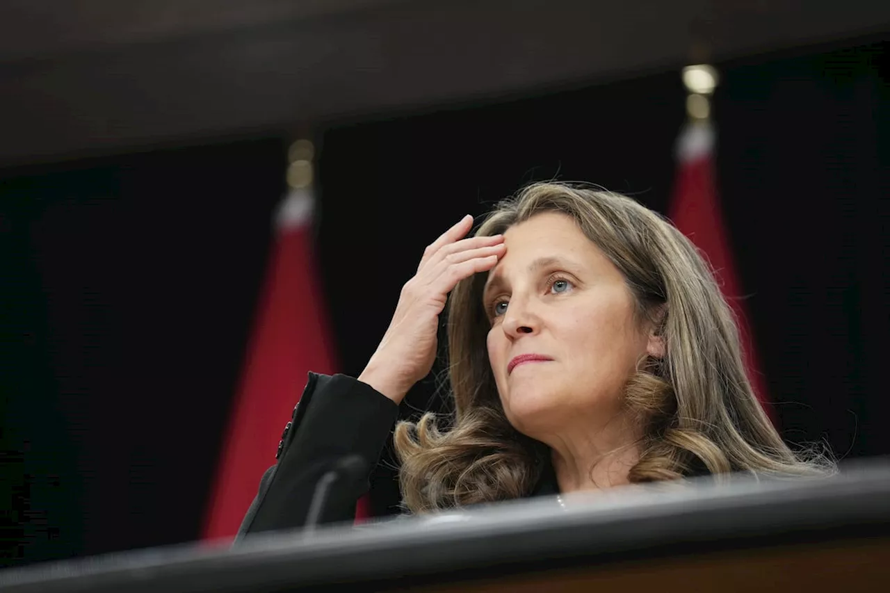 Politics Briefing: Freeland to get estimate of what Alberta would be owed if it proceeds to withdraw from the CPP