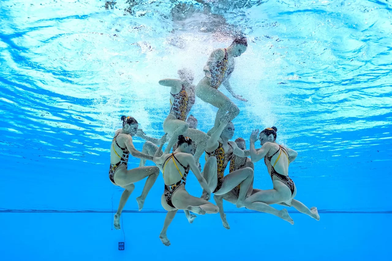 Pushers and flyers: New acrobatic routine gives Canada’s artistic swimmers airtime