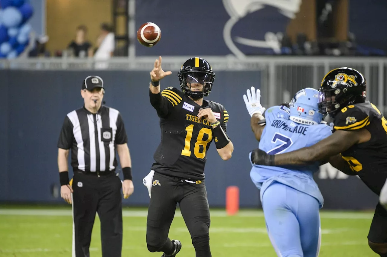 Ticats to start Matt Shiltz at quarterback against Alouettes