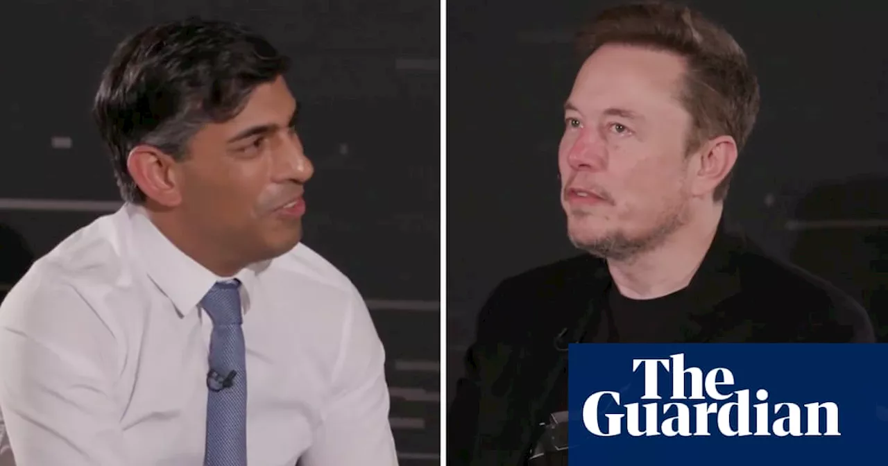 'The most disruptive force in history': Rishi Sunak and Elon Musk discuss the future of AI